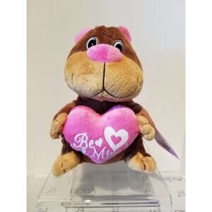 Red and Pink - Valentine Be Mine Gopher Plush - 8"